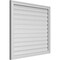 Ekena Millwork Vertical Surface Mount PVC Gable Vent: Functional, w/ 2"W x 1-1/2"P Brickmould Frame, 38"W x 34"H GVPVE38X3402SF - alternate 4